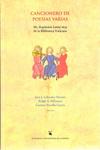 Cancionero de poesias varias