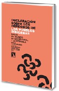 Declaraci�n sobre los derechos de los pueblos ind�genas
