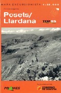 Mapa excursionista Posets-Llardana