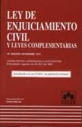 Ley de enjuiciamiento civil y leyes complementarias 