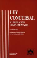 xxxLey Concursal y legislaci&oacute;n complementaria