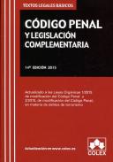 C�digo Penal y legislaci�n complementaria