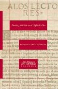 Poes�a y edici�n en el Siglo de Oro