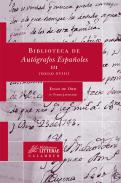 Biblioteca de aut�grafos espa�oles, 3