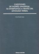 Cuestiones de inter�s universal, su ense�anza a trav�s del lenguaje verba
