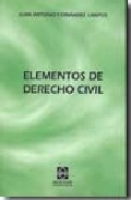 Elementos de derecho civil