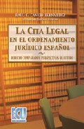 La cita legal en el ordenamiento jur�dico espa�ol