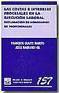 Las costas e intereses procesales en la ejecuci�n laboral
