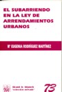 El subarriendo en la ley de arrendamientos urbanos