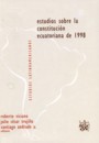 Estudios sobre la Constituci�n Ecuatoriana de 1998