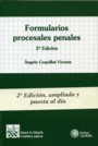 Formularios procesales penales
