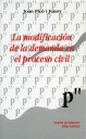 La modificaci�n de la demanda en el proceso civil