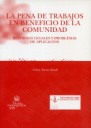 La pena de trabajos en beneficio de la comunidad