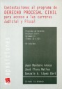 Contestaciones al programa de derecho procesal civil para acceso a las carreras judicial y fiscal, 2
