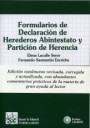 Formularios de declaraci�n de herederos abintestato y partici�n de herencia