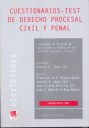 Cuestionarios-test de derecho procesal, civil y penal