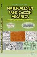 Materiales en fabricaci�n mec�nica