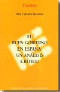 El buen gobierno en Espa�a