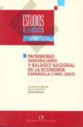 Patrimonio inmobiliario y balance nacional de la econom�a espa�ola (1995-2007)