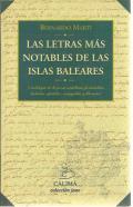 Las Letras m�s notables de las Islas Baleares