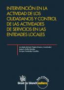 Intervenci�n en la actividad de los ciudadanos y control de las actividades de servicios en las entidades locales