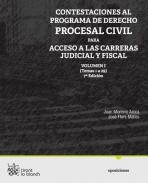 Contestaciones al programa de derecho procesal civil para acceso a las carreras judicial y fiscal , 1