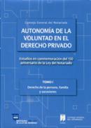 Autonom�a de la voluntad en el Derecho privado