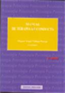 Manual de terapia de conducta , 1