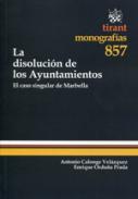 La disoluci�n de los Ayuntamientos