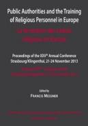 Public authorities and the training of religious personnel in Europe
