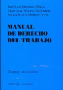 Manual de derecho del trabajo