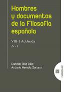 Hombres y documentos de la filosof�a espa�ola, 8.1