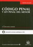 C�digo Penal y Ley penal del Menor