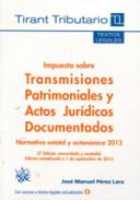 Impuesto sobre Transmisiones Patrimoniales y Actos Jur�dicos Documentados