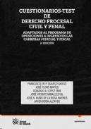 Cuestionarios-test de derecho procesal civil y penal