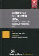 La reforma del r�gimen local