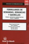 Formularios de demandas, denuncias y querellas