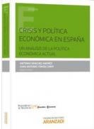 Crisis y pol�tica econ�mica en Espa�a