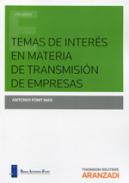 Temas de inter�s en materia de transmisi�n de empresas
