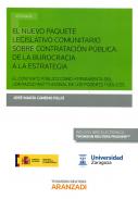 El nuevo paquete legislativo comunitario sobre contrataci�n p�blica