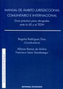 Manual de �mbito jurisdiccional comunitario e internacional