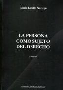 La persona como sujeto del Derecho