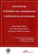 Apuntes de econom�a del matrimonio y derecho de sucesiones