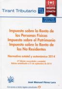 Impuesto sobre la Renta de las Personas F�sicas. Impuesto sobre el Patrimonio. Impuesto sobre la Renta de los No Residentes