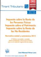 Impuesto sobre la Renta de las personas F�sicas. Impuesto sobre el Patrimonio. Impuesto sobre la Renta de Personas No Residentes