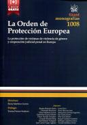 La orden de protecci�n europea