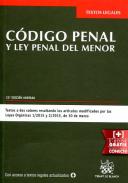 C�digo Penal y Ley Penal del Menor