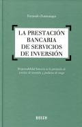 La prestaci�n bancaria de servicios de inversi�n