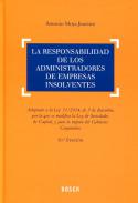 La responsabilidad de los administradores de empresas insolventes