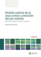 Divisi�n judicial de la cosa com�n y extinci�n del pro indiviso